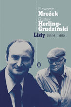 Okładka - Listy 1959-1998 - Sławomir Mrożek, Gustaw Herling-Grudziński