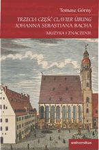 Okadka ksiki Trzecia cz Clavier bung Johanna Sebastiana Bacha