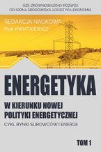 Okładka - w kierunku nowej polityki energetycznej tom 1 - Piotr Kwiatkiewicz