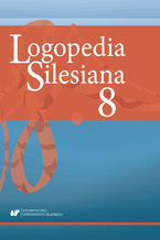 Okładka - "Logopedia Silesiana" 2019. T. 8 - Olga Przybyla