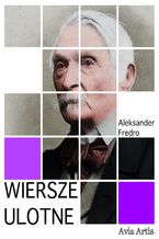 Okładka - Wiersze ulotne - Aleksander Fredro