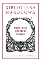 Okładka - Polski esej literacki. Antologia - Opracowanie zbiorowe