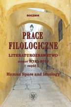 Okadka ksiki Prace Filologiczne. Literaturoznawstwo numer 9 (12): 2019 cz 1