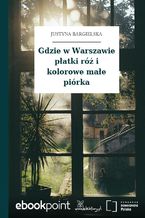 Okadka ksiki Gdzie w Warszawie patki r i kolorowe mae pirka