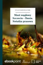 Most węglowy Szczecin - Dania. Notatka prasowa