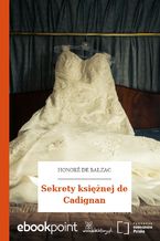 Okładka - Sekrety księżnej de Cadignan - Honoré de Balzac