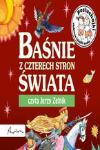 Okładka - Posłuchajki. Baśnie z czterech stron świata - Agnieszka Sobich