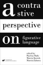 Okadka ksiki A contrastive perpective on figurative language