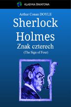 Okadka ksiki Sherlock Holmes. Znak czterech