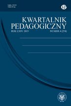 Okadka ksiki Kwartalnik Pedagogiczny 2019/4 (254)