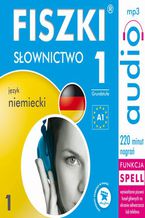 Okładka książki FISZKI audio  j. niemiecki  Słownictwo 1