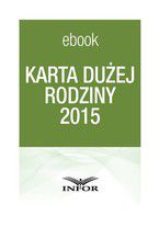 Okładka - Karta dużej rodziny - Infor PL