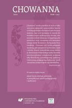 Okładka - "Chowanna" 2014. T. 1 (42): Jakość życia młodego pokolenia w perspektywie psychopedagogicznej i społecznej - red. Ewa Syrek, Ewa Wysocka