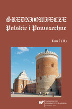 Okadka ksiki redniowiecze Polskie i Powszechne. T. 7 (11)