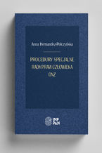 Okładka - Procedury specjalne rady Praw Człowieka ONZ - Anna  Hernandez-Połczyńska