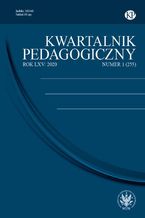 Okadka ksiki Kwartalnik Pedagogiczny 2020/1 (255)