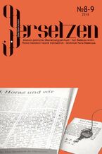 Okładka - OderÜbersetzen 2018/8-9 - Kurt Schwitters