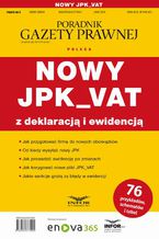 Nowy JPK_VAT z deklaracj i ewidencj