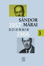 Okładka - Dziennik 1957-1966 - Sándor Márai