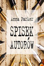 Okładka - Spisek autorów - Anna Parker