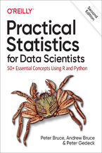 Okładka książki Practical Statistics for Data Scientists. 50+ Essential Concepts Using R and Python. 2nd Edition
