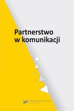 Okładka - Partnerstwo w komunikacji - red. Aleksandra Kalisz, Ewelina Tyc