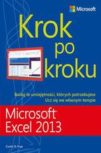Okładka książki Microsoft Excel 2013 Krok po kroku