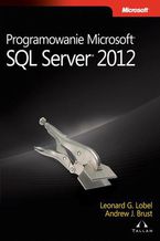 Okładka książki Programowanie Microsoft SQL Server 2012