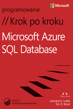 Okładka książki Microsoft Azure SQL Database Krok po kroku