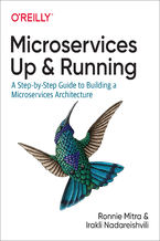 Okładka - Microservices: Up and Running - Ronnie Mitra, Irakli Nadareishvili