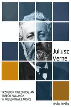 Okładka - Przygody trzech Rosjan i trzech Anglików w południowej Afryce - Juliusz Verne