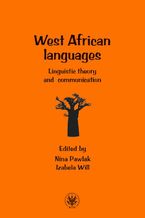 Okładka - West African languages - Nina Pawlak, Izabela Will