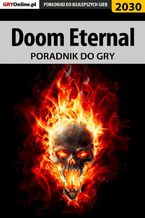 Okładka - Doom Eternal - poradnik do gry - Jacek "Stranger" Hałas, Natalia "N.Tenn" Fras