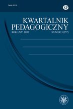Okadka ksiki Kwartalnik Pedagogiczny 2020/3 (257)