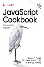 Okładka - JavaScript Cookbook. 3rd Edition - Adam D. Scott, Matthew MacDonald, Shelley Powers