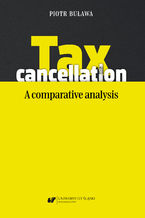 Okadka ksiki Tax cancellation: A comparative analysis