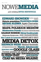 Okładka - NOWE MEDIA pod redakcją Eryka Mistewicza Kwartalnik 5/2013 - Eryk Mistewicz