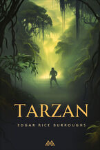 Okadka ksiki Tarzan. Krl map