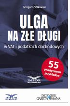 Okładka - Ulga na złe długi - Grzegorz Ziółkowski