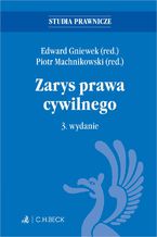 Okładka - Zarys prawa cywilnego. Wydanie 3 - Edward Gniewek, Piotr Machnikowski