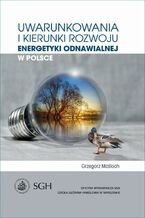 Okładka - Uwarunkowania i kierunki rozwoju energetyki odnawialnej w Polsce - Grzegorz Maśloch