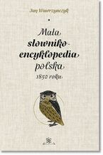 Okadka ksiki Maa sownikoencyklpedia polska 1850 roku