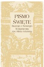 Okładka - Pismo Święte Starego i Nowego testamentu  tzw. Biblia Gdańska - Nieznany