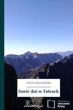 Okadka ksiki Sze dni w Tatrach