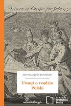 Okładka - Uwagi o rządzie Polski - Jean-Jacques Rousseau