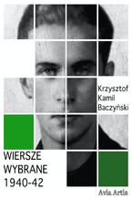 Okładka - Wiersze wybrane 1940-42 - Krzysztof Kamil Baczyński