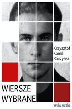 Okładka - Wiersze wybrane - Krzysztof Kamil Baczyński