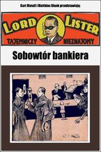 Okadka ksiki Sobowtr bankiera