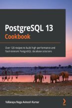 Okładka książki PostgreSQL 13 Cookbook