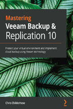 Okładka książki Mastering Veeam Backup & Replication 10
